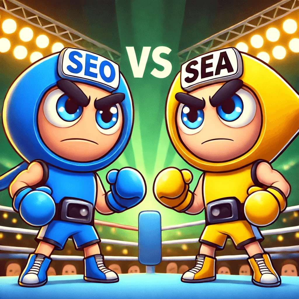 SEO vs SEA en webmarketing